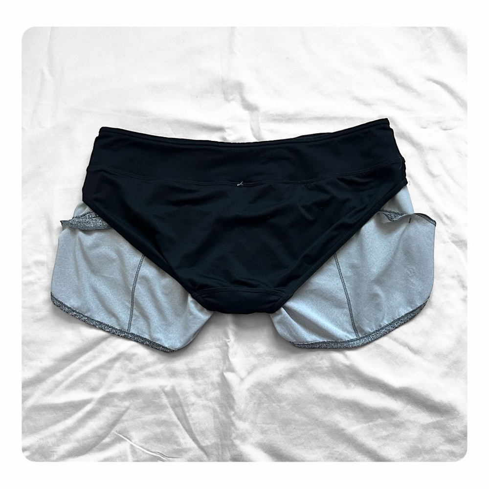 ★ Lululemon Speed Up Short Long Updated Fit - Heather Lux Multi Black ★ - Picture 13 of 17